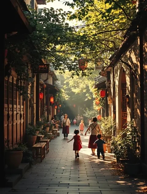 胡同人家电视剧高清封面海报